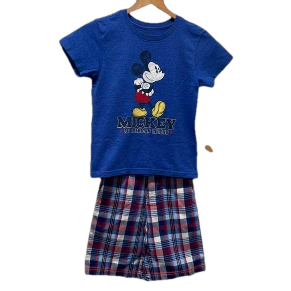 Izod &  Disney store SET size 7 GUC blue and white